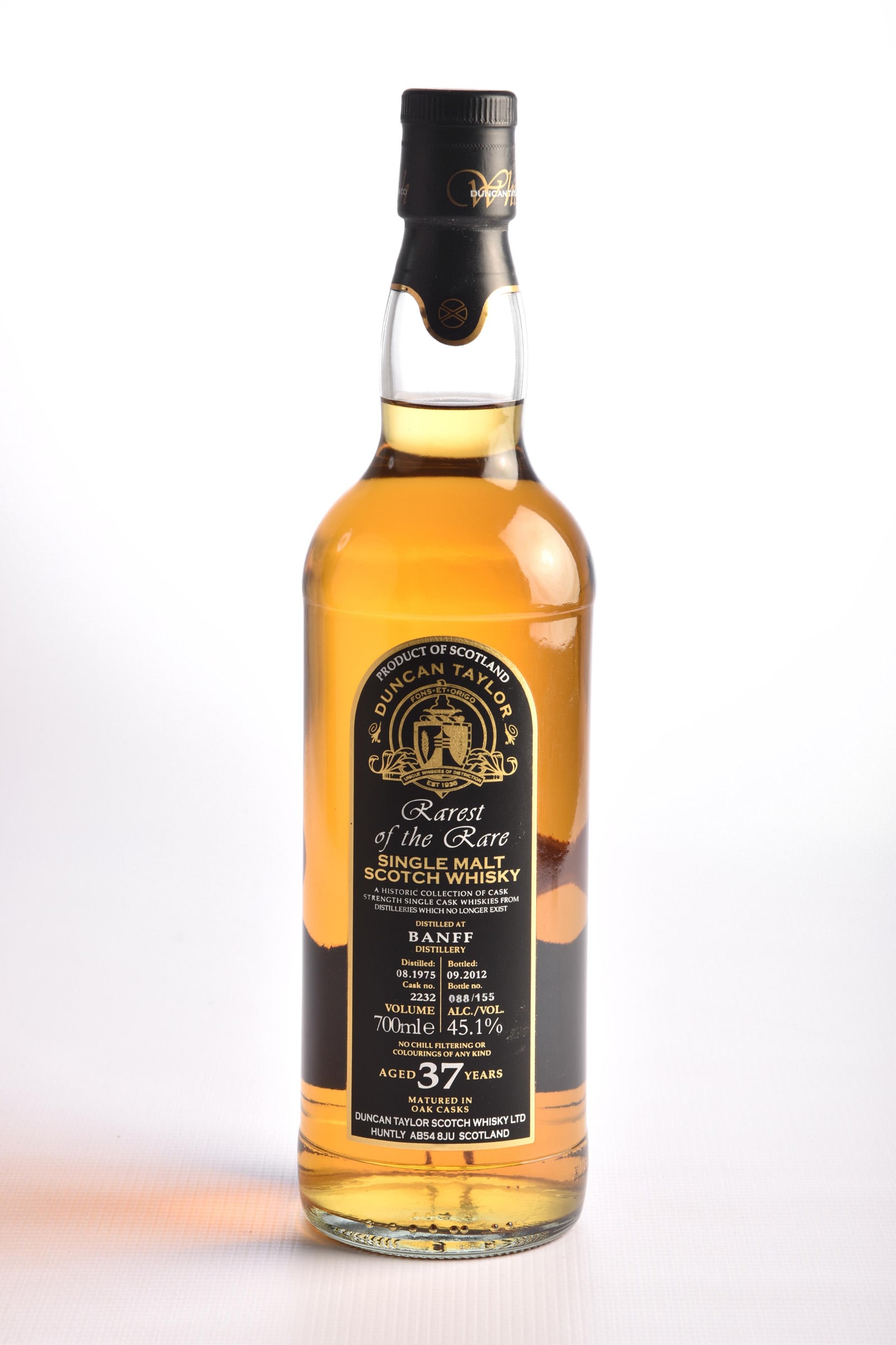 Duncan Taylor Rarest of the Rare Banff 37 Year Highland Single Malt Scotch Whisky (1 of 2)