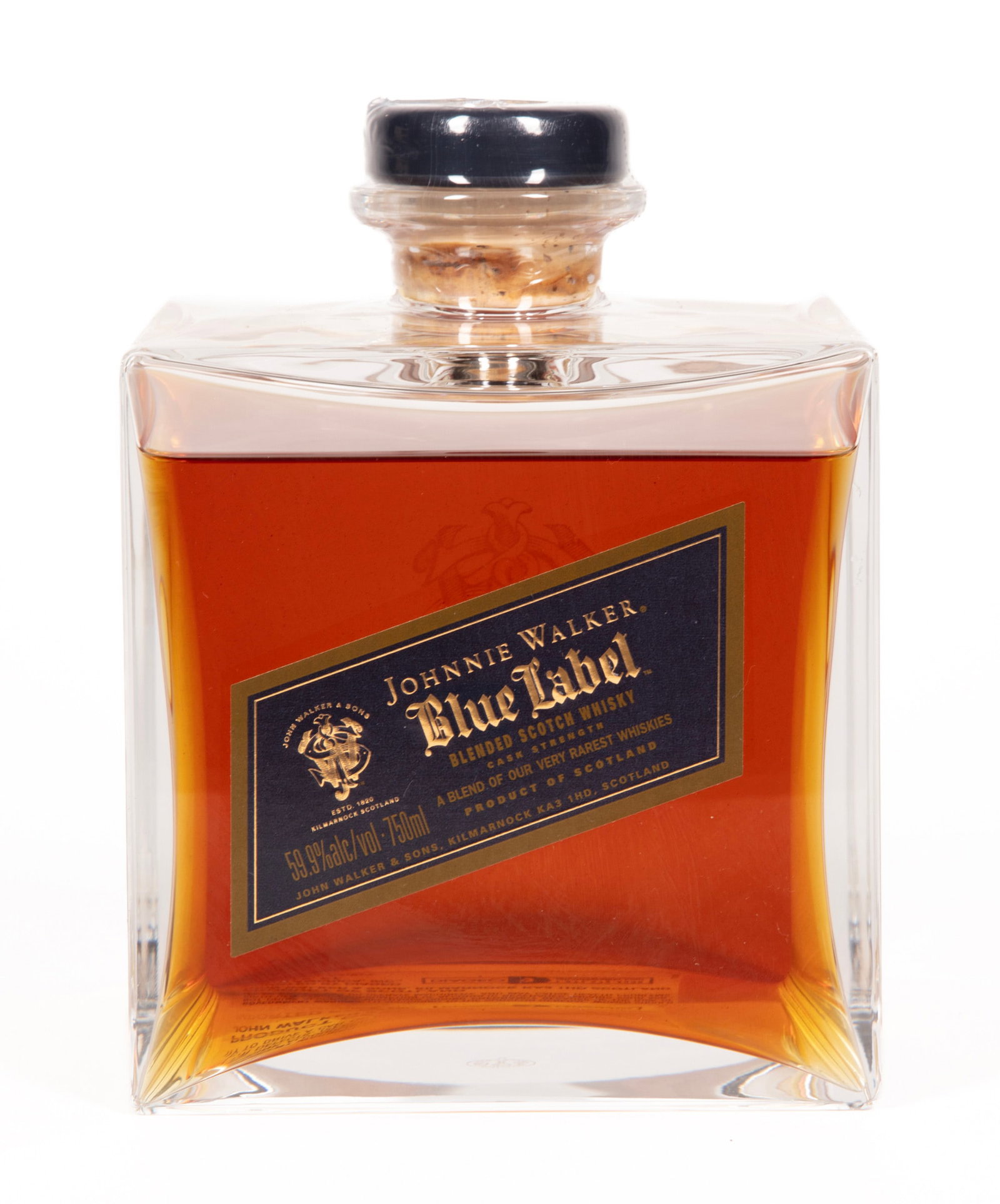 Johnnie Walker Blue 200th Anniversary Cask Strength Limited Edition Blended Scotch Whisky in (1 of 6)