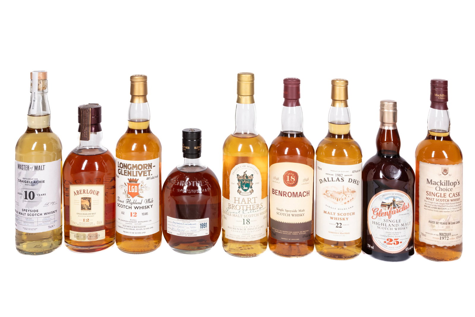 Speyside Single Malt Scotch Whisky Mixed Lot (1 of 19)
