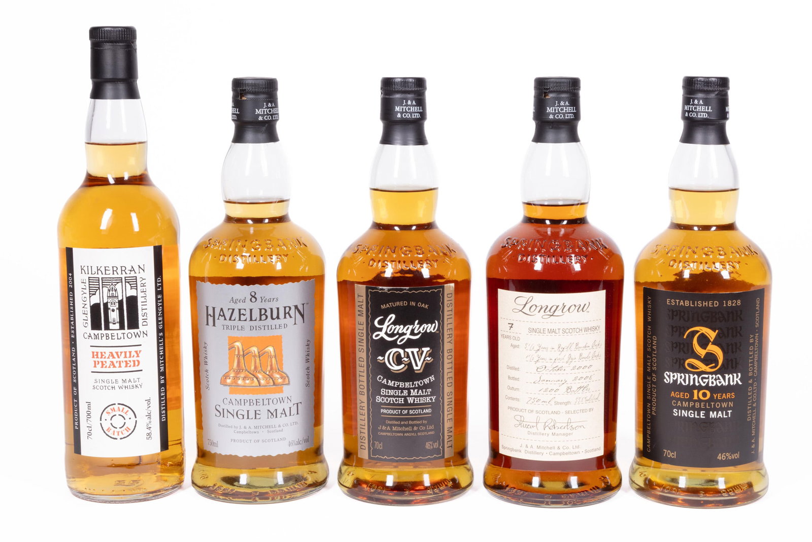 Campbeltown Single Malt Scotch Whisky Mixed Lot (1 of 16)