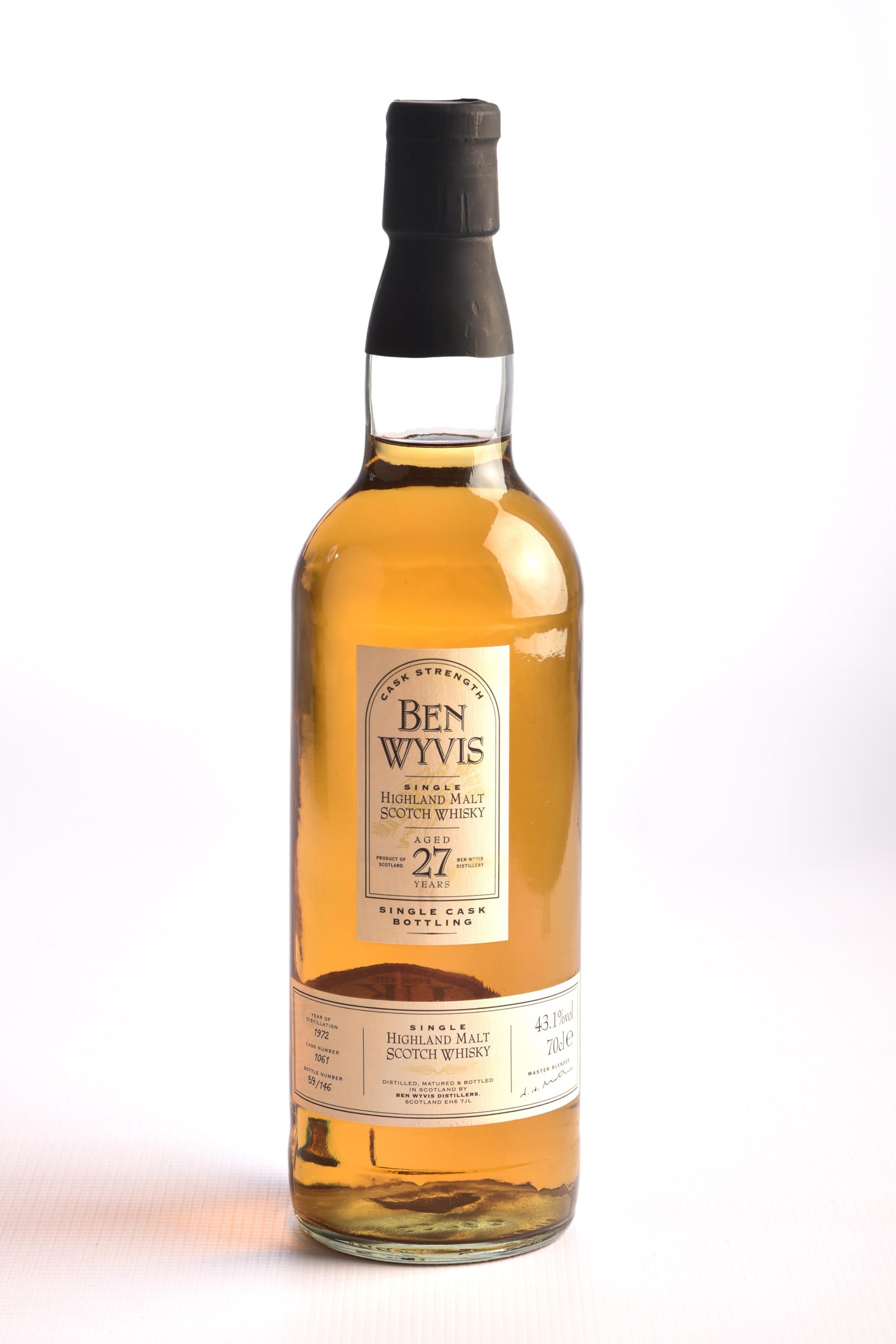 Ben Wyvis Cask Strength 27 Year Highland Single Malt Scotch Whisky (1 of 2)
