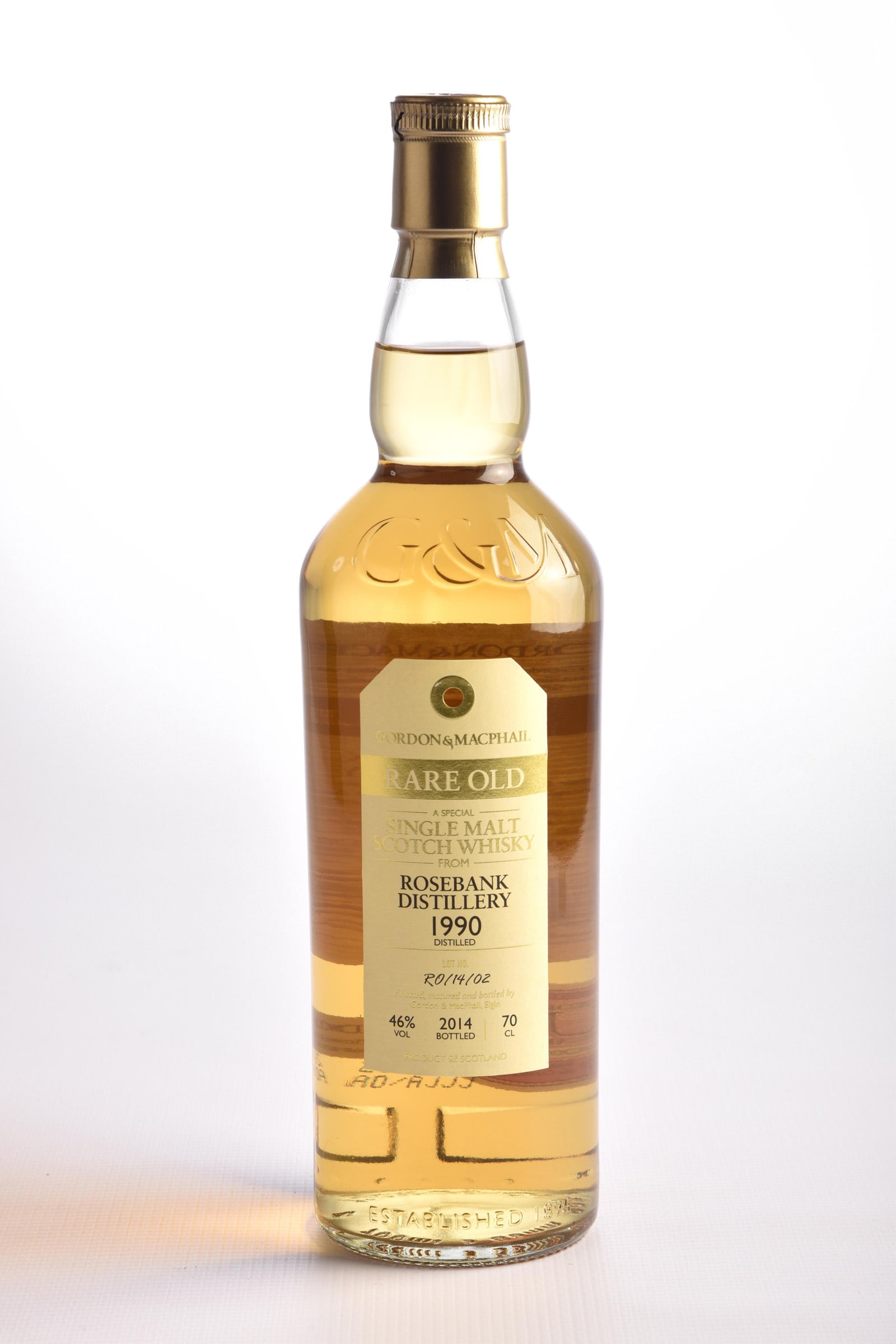 Gordon and MacPhail Rare Old Rosebank 1990 Lowland Single Malt Scotch Whisky (1 of 2)