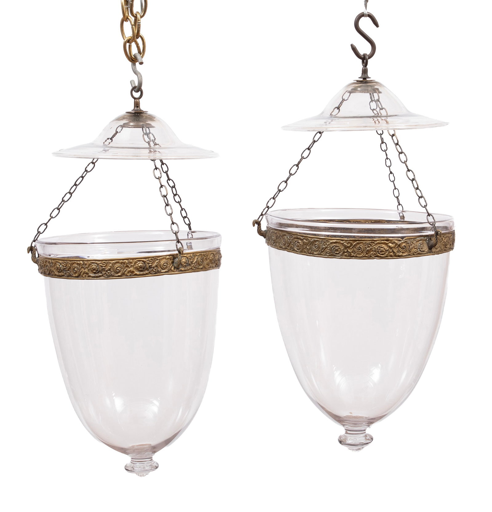 Pair of Antique Regency Hall Lanterns (1 of 3)