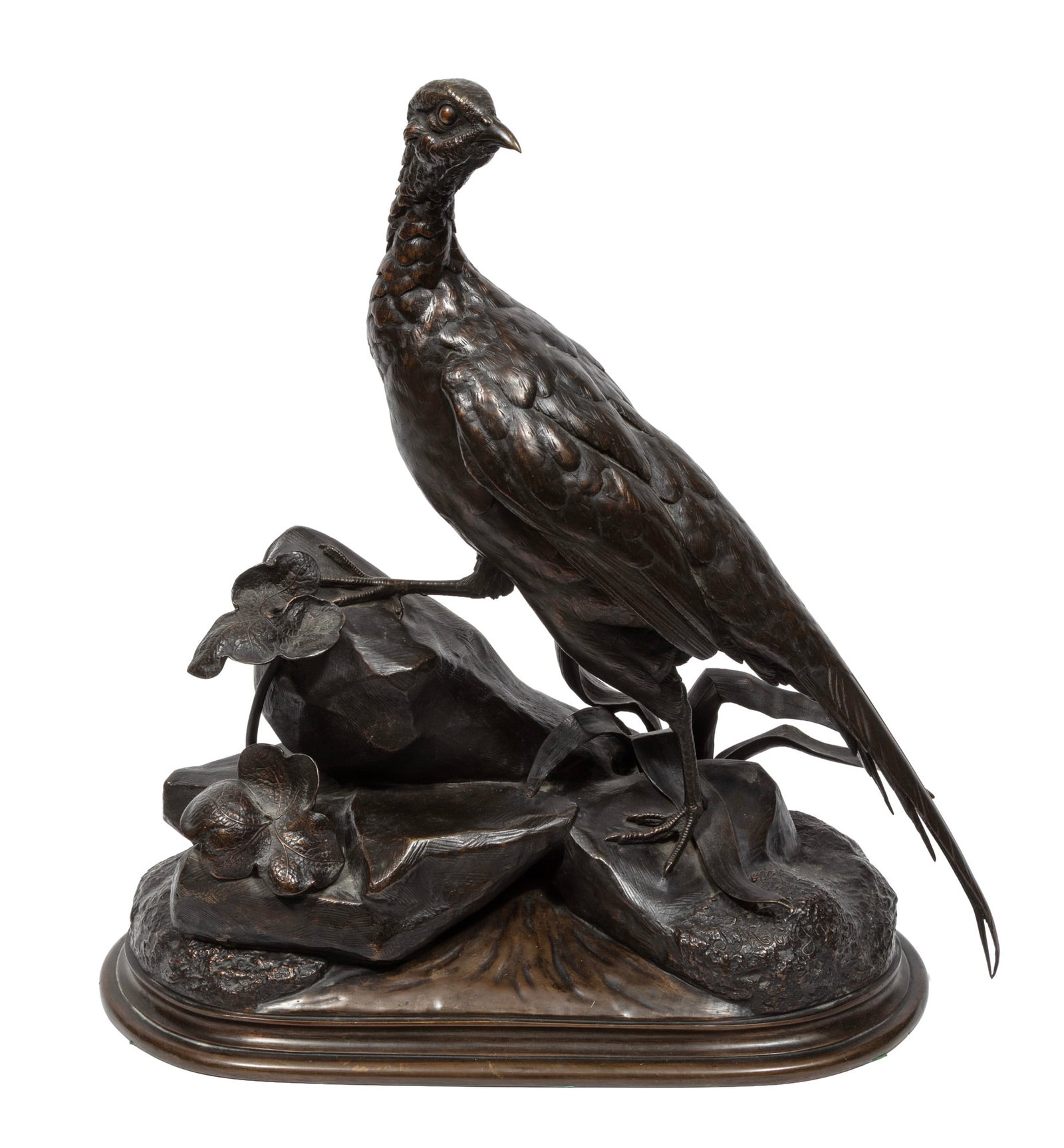 After Jules Moigniez, Pheasant, bronze (1 of 6)