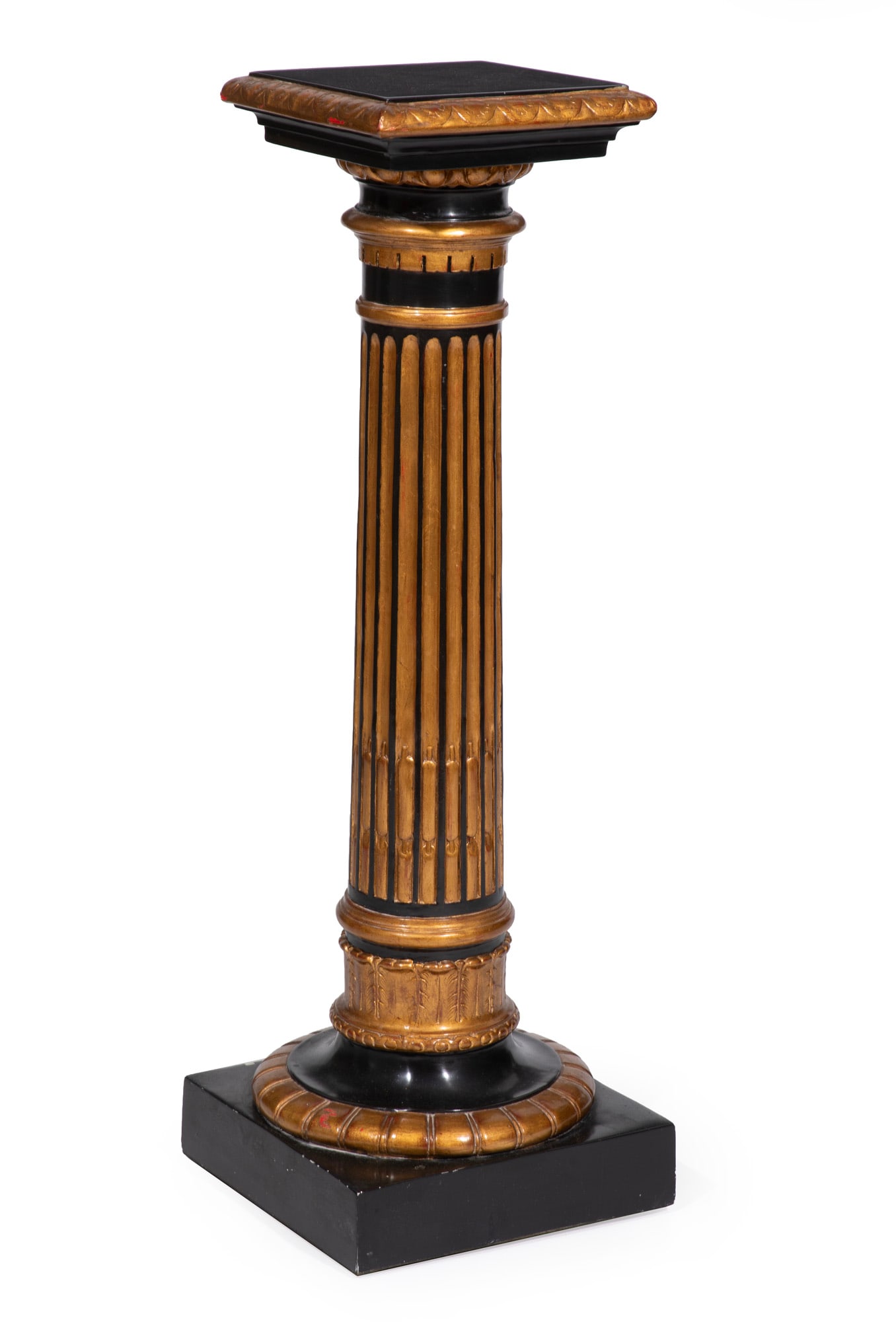 Antique Continental Painted Pedestal (1 of 3)