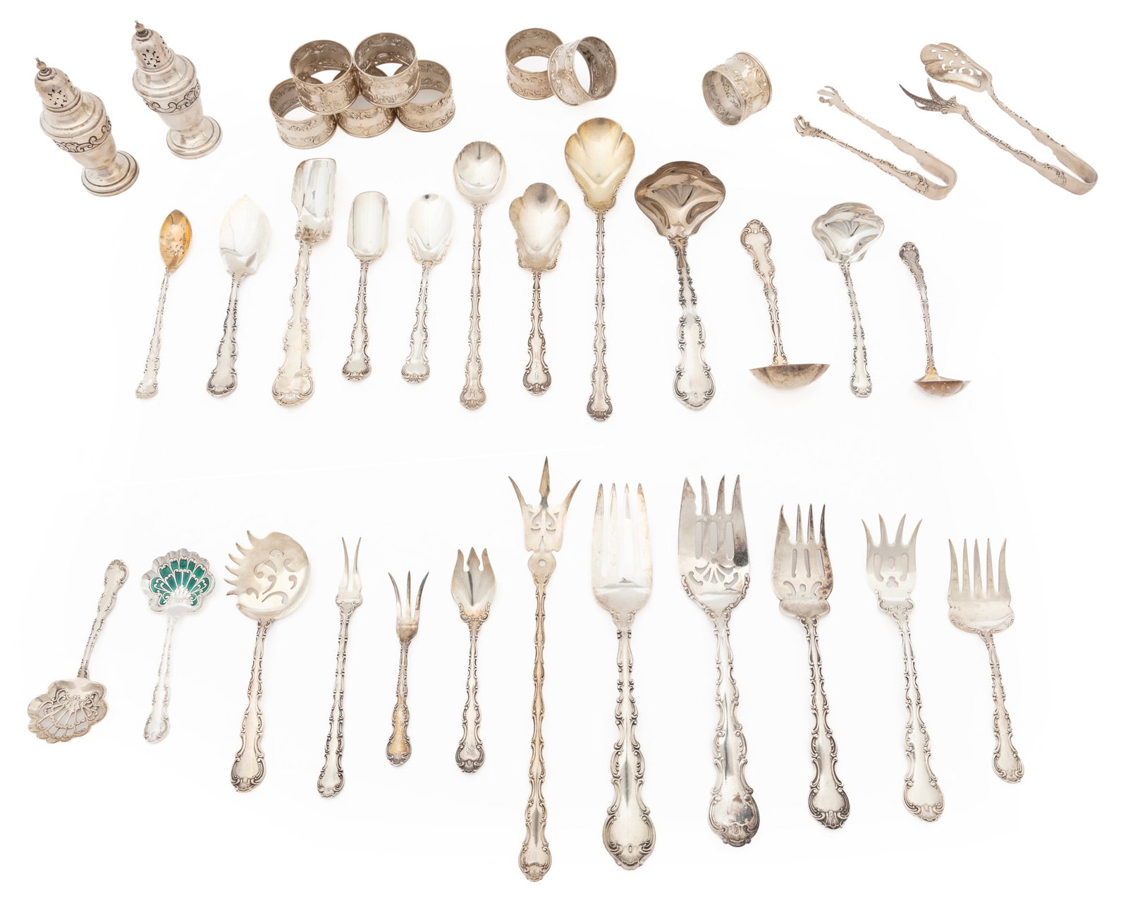 Good Group of Gorham Strasbourg Flatware Small Serving Pieces (1 of 13)