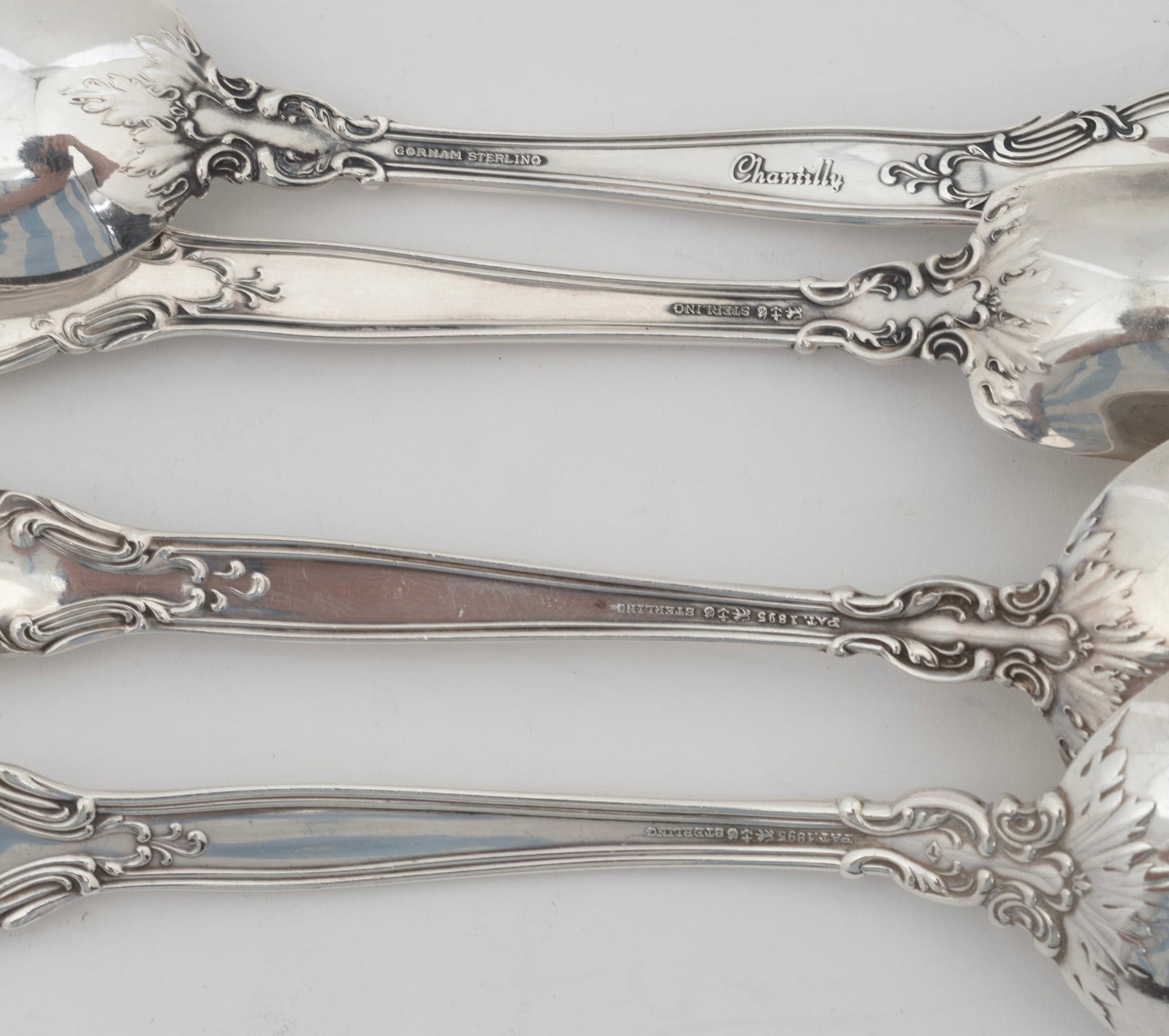 Gorham Chantilly Pattern Sterling Silver Associated Flatware Service - 6