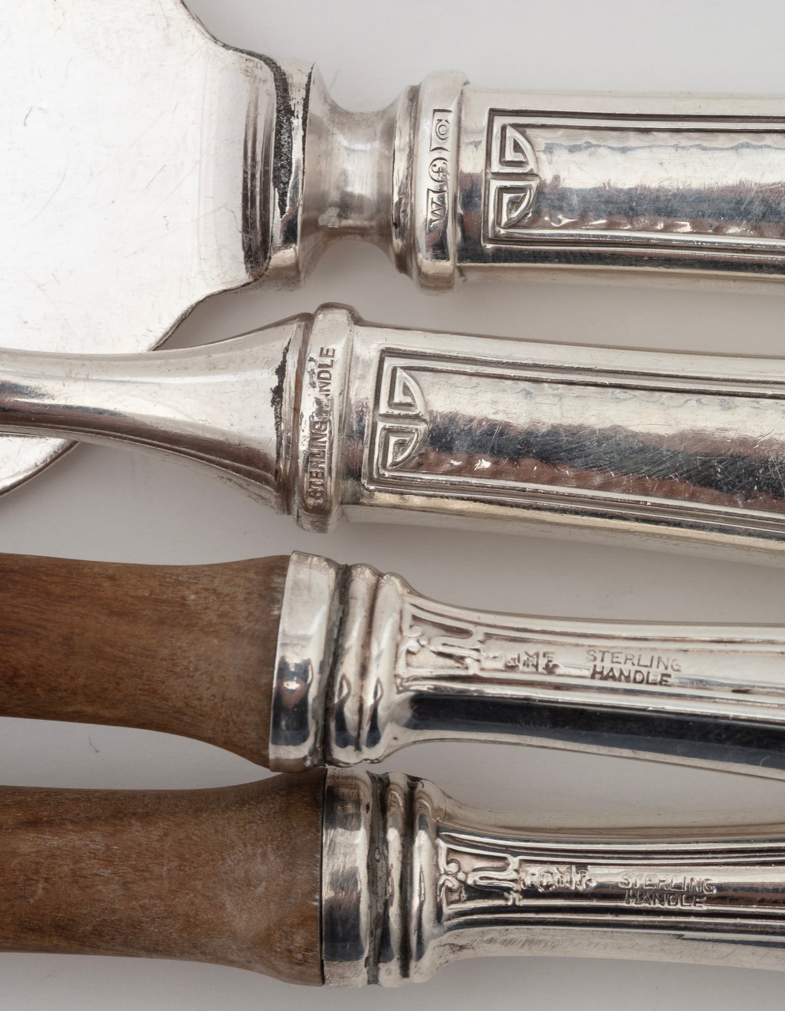 Wallace Carthage Pattern Sterling Silver Partial Flatware Service - 10