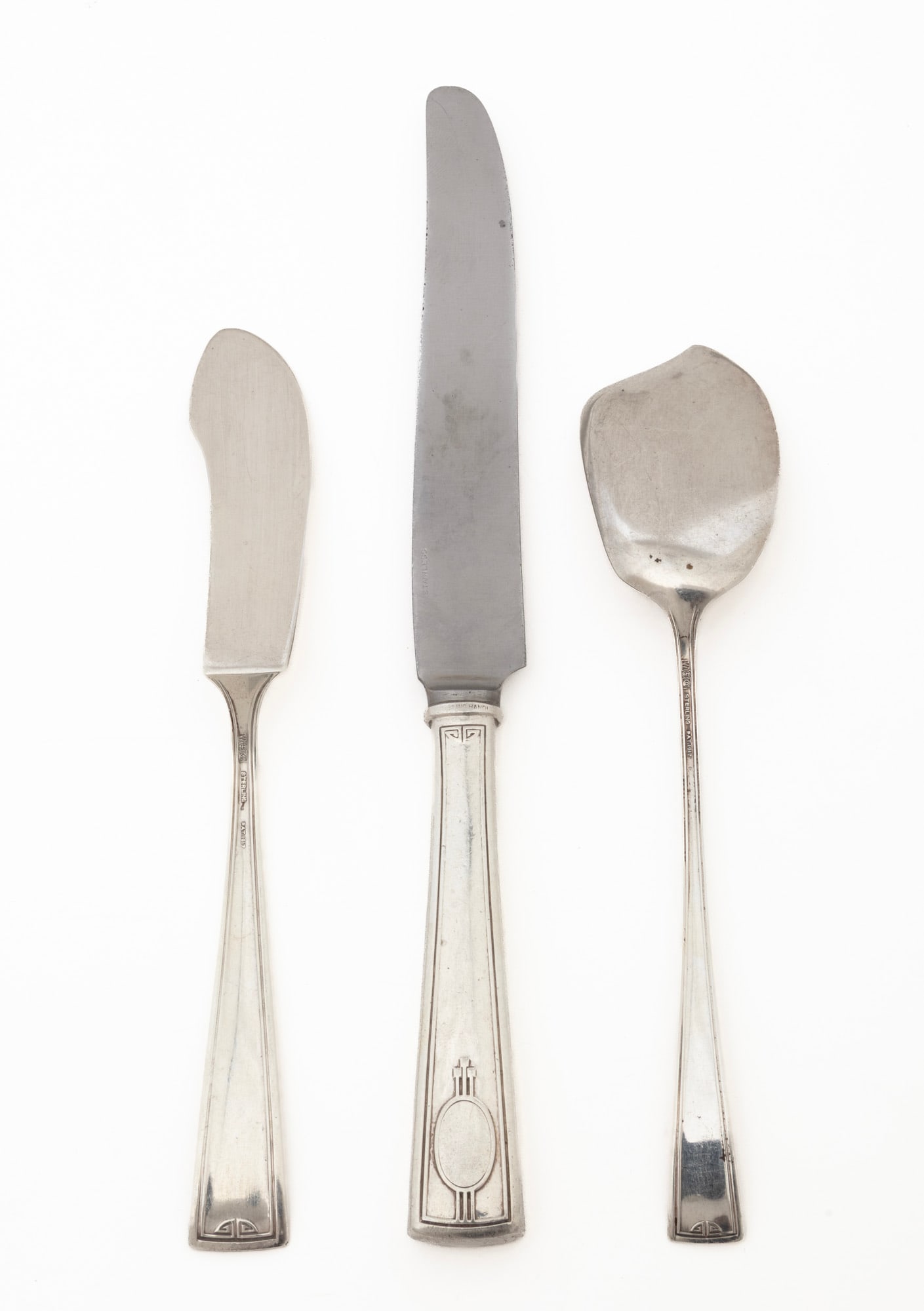 Wallace Carthage Pattern Sterling Silver Partial Flatware Service - 7