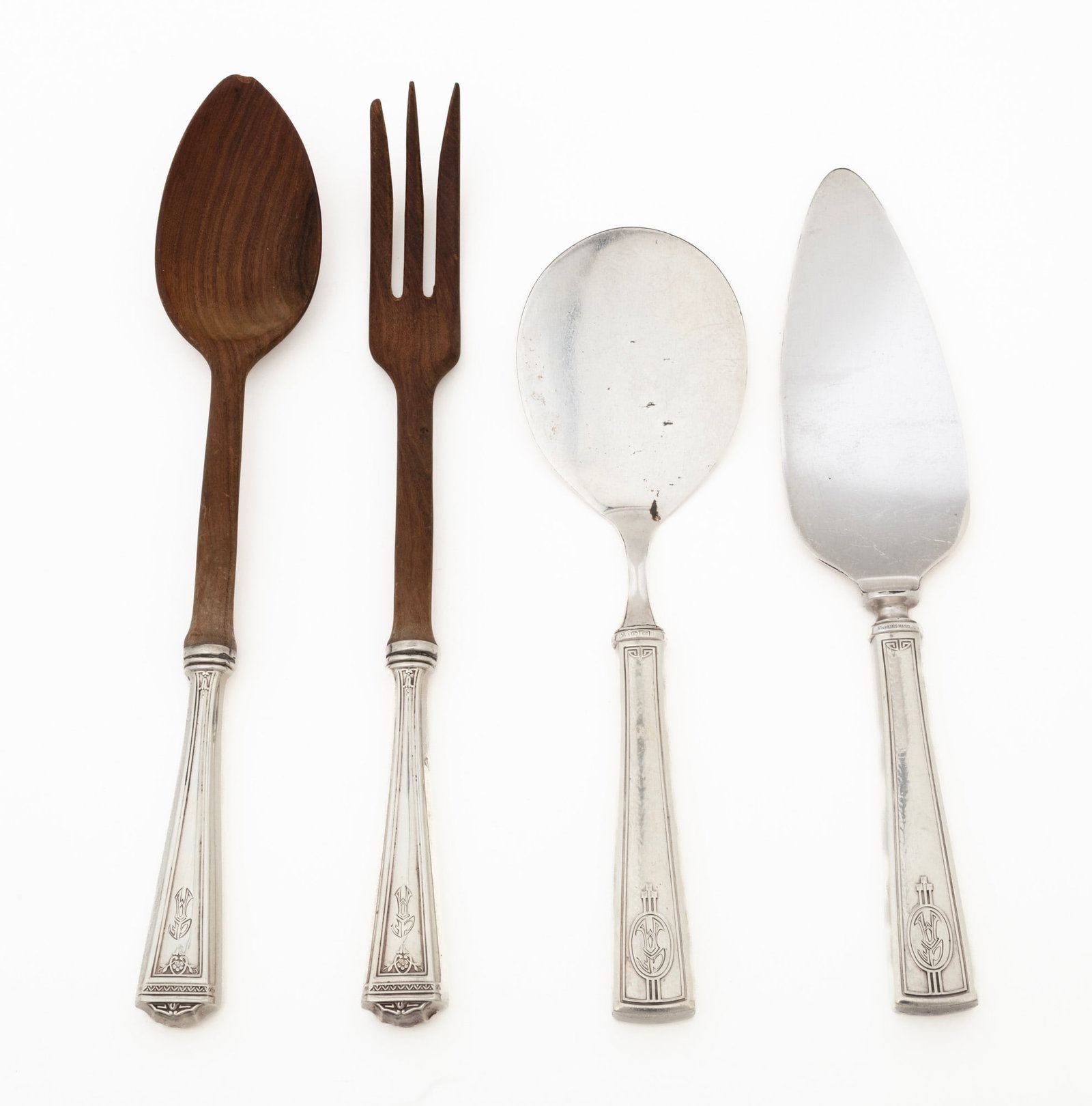 Wallace Carthage Pattern Sterling Silver Partial Flatware Service - 8