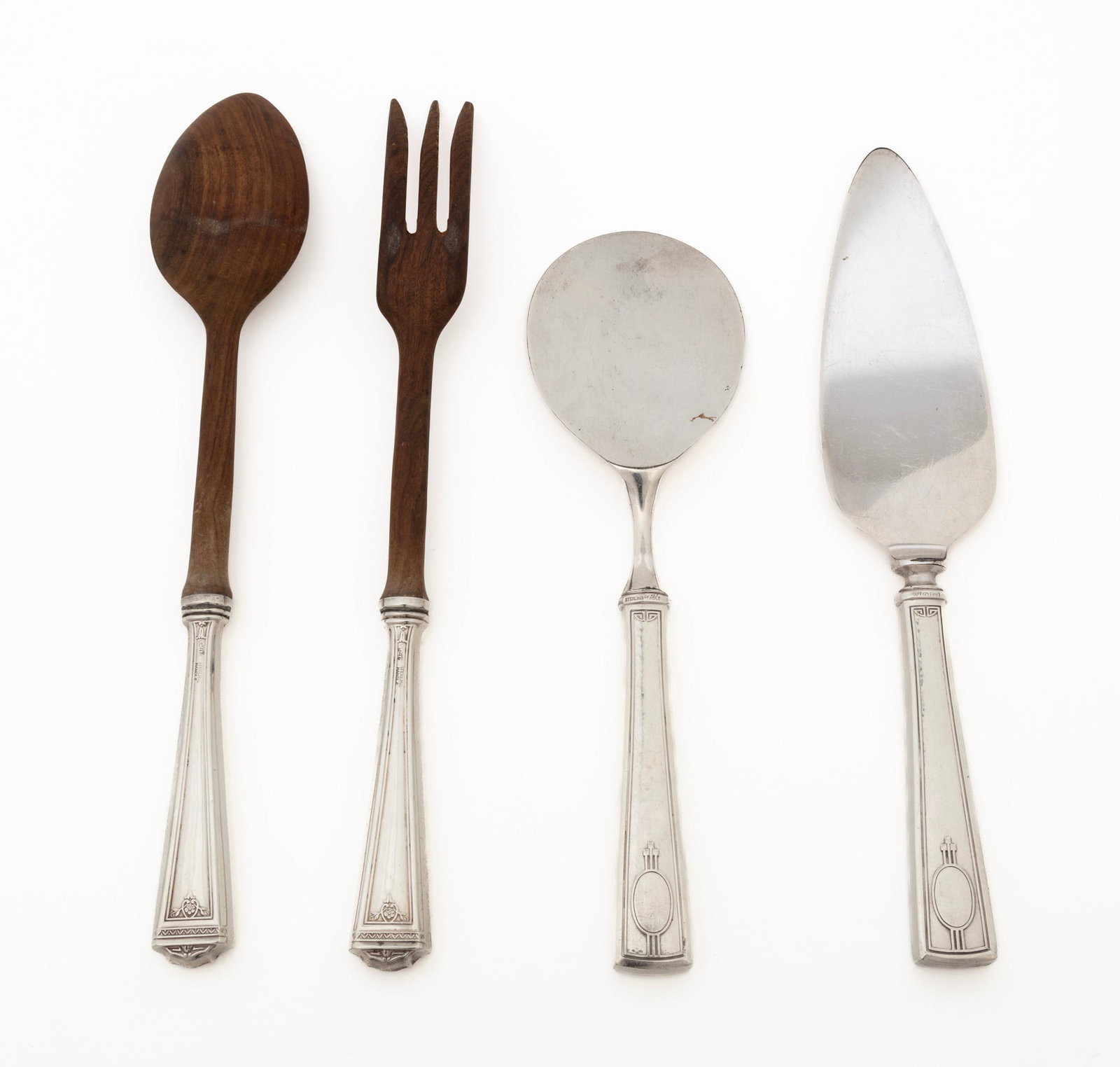 Wallace Carthage Pattern Sterling Silver Partial Flatware Service - 9