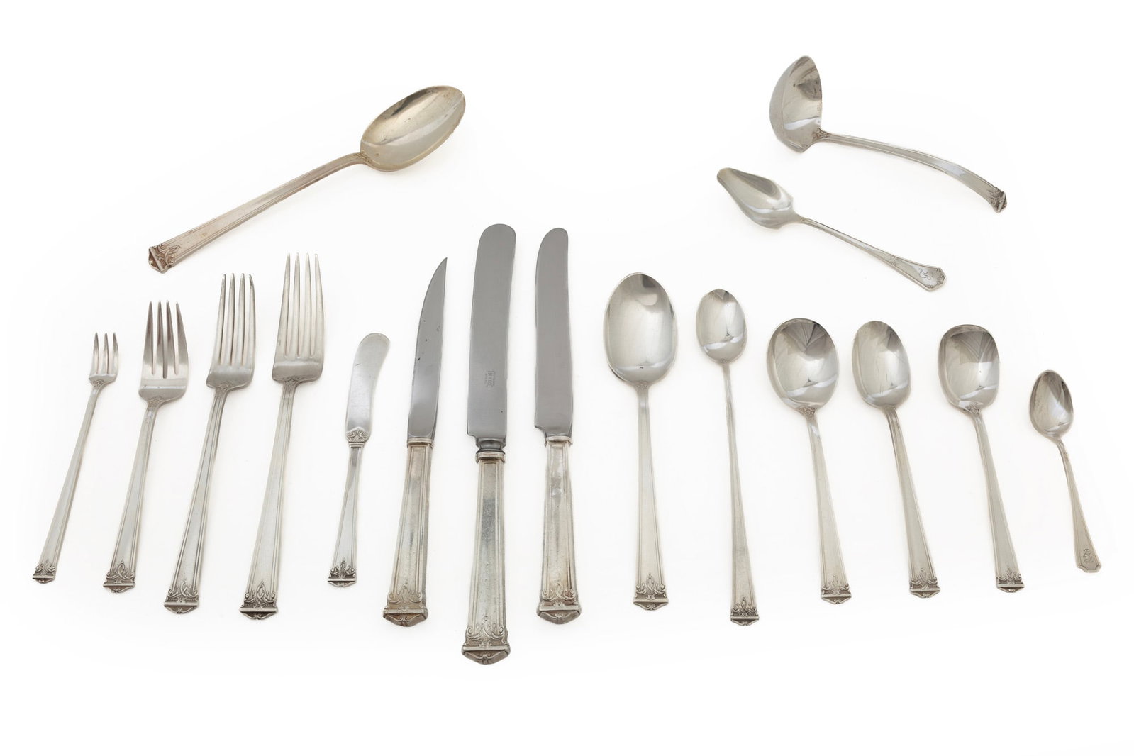 Extensive American Sterling Silver Flatware Service (1 of 8)