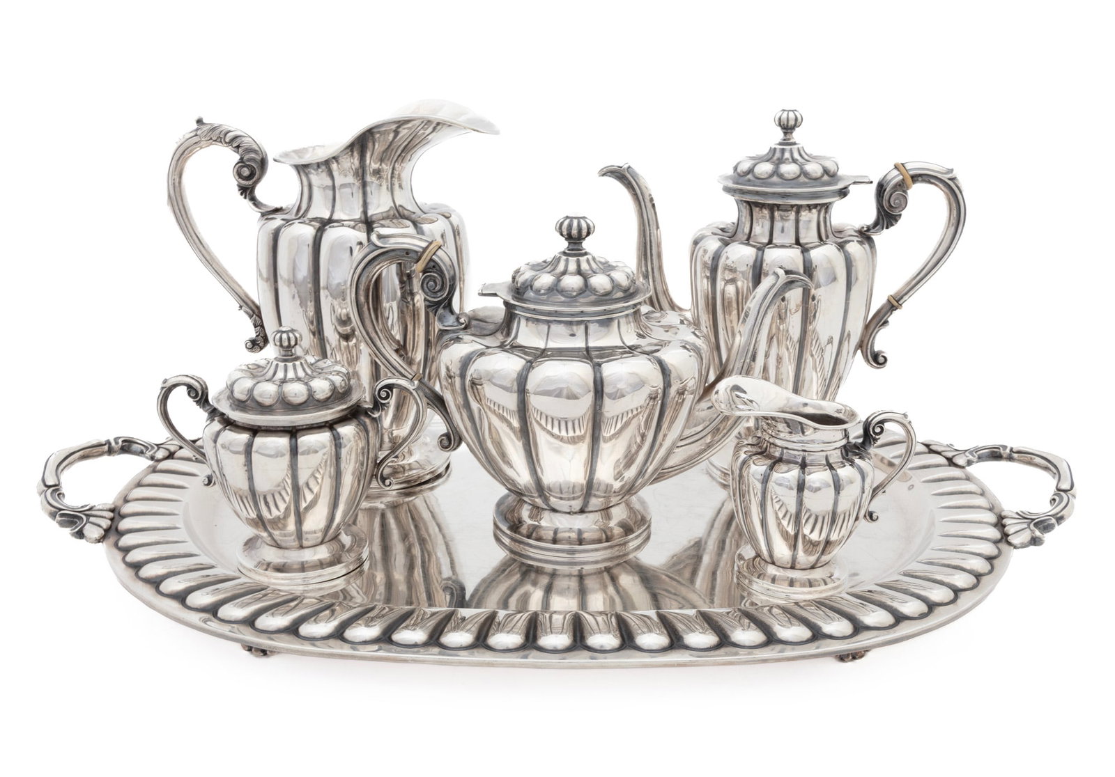 Sanborn's Mexico Sterling Silver Coffee and Tea Service (1 of 20)