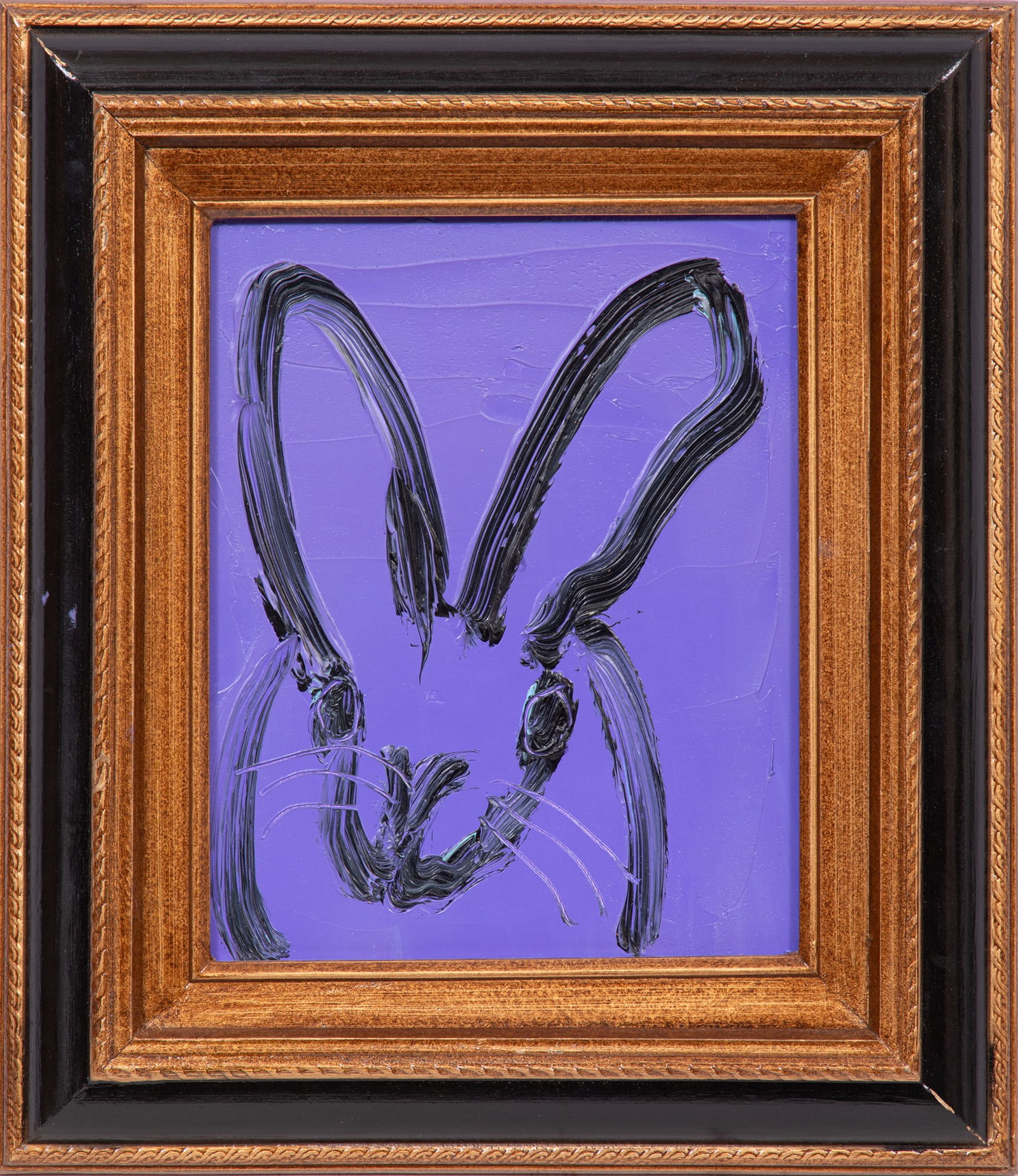 Hunt Slonem, Amethyist III, 2022, oil on panel (1 of 2)