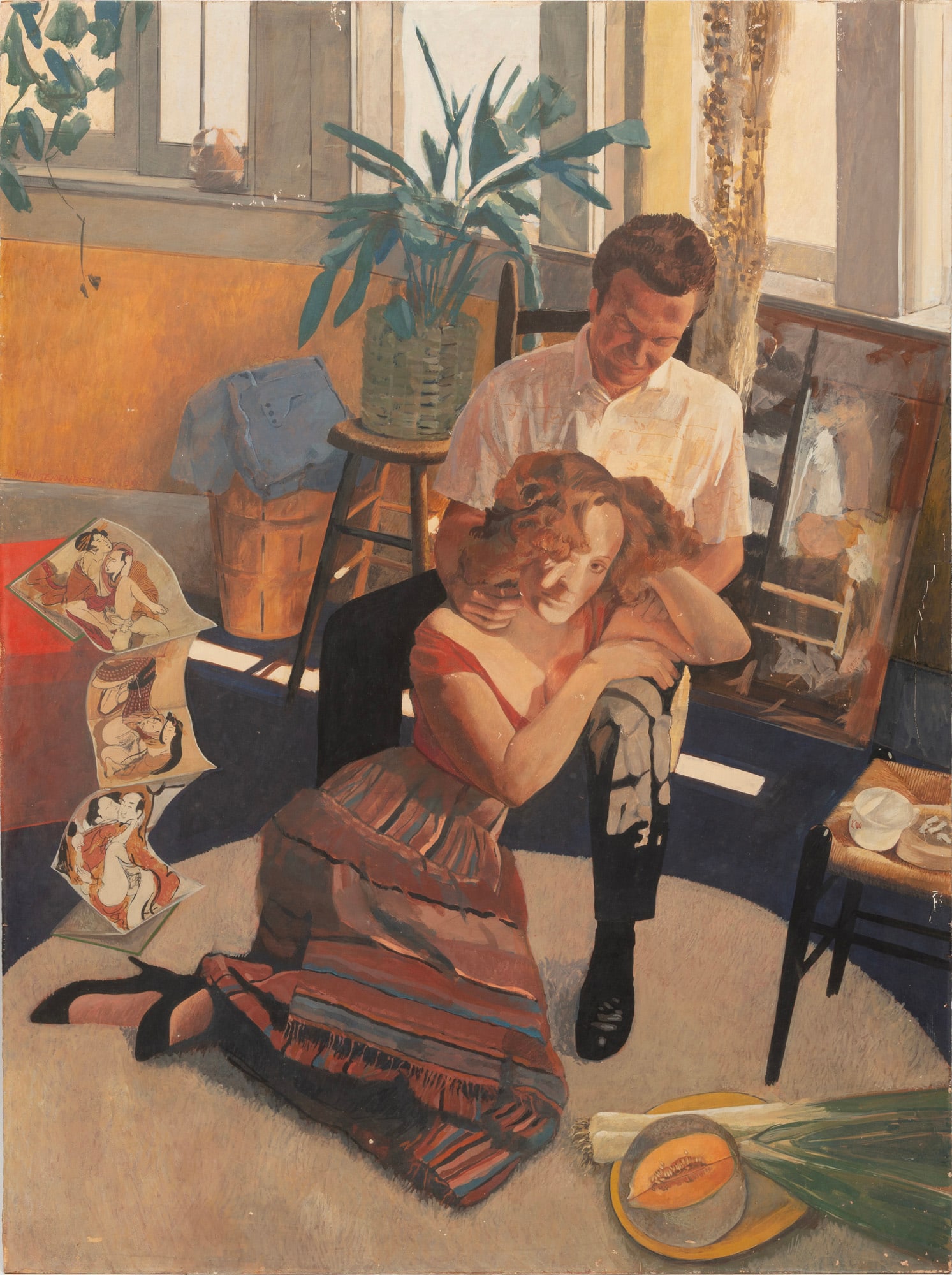 Jean Seidenberg, Kathy B., 1983, oil on masonite (1 of 3)