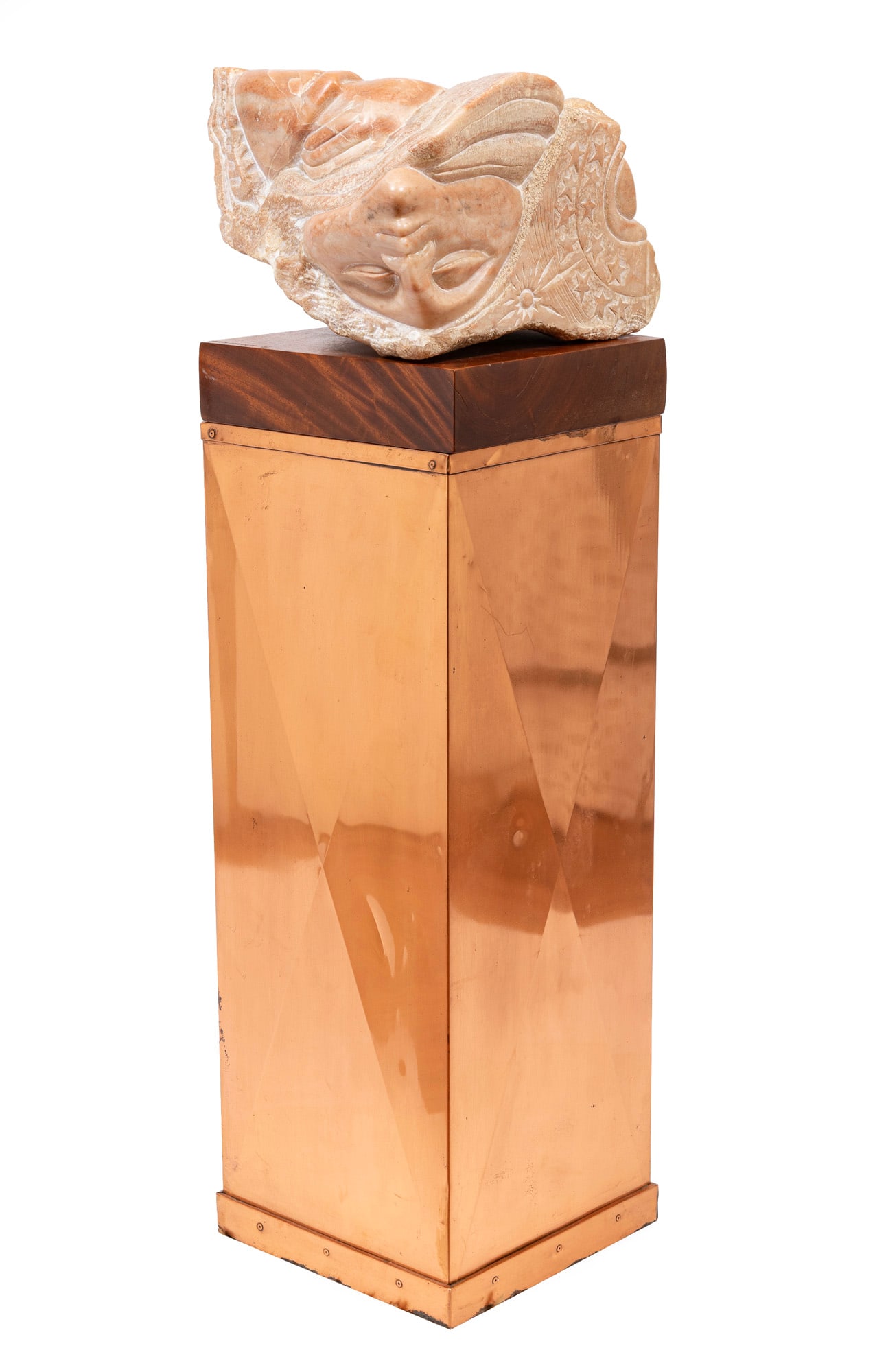 Frank Hayden, Untitled, 1981, marble sculpture (1 of 9)