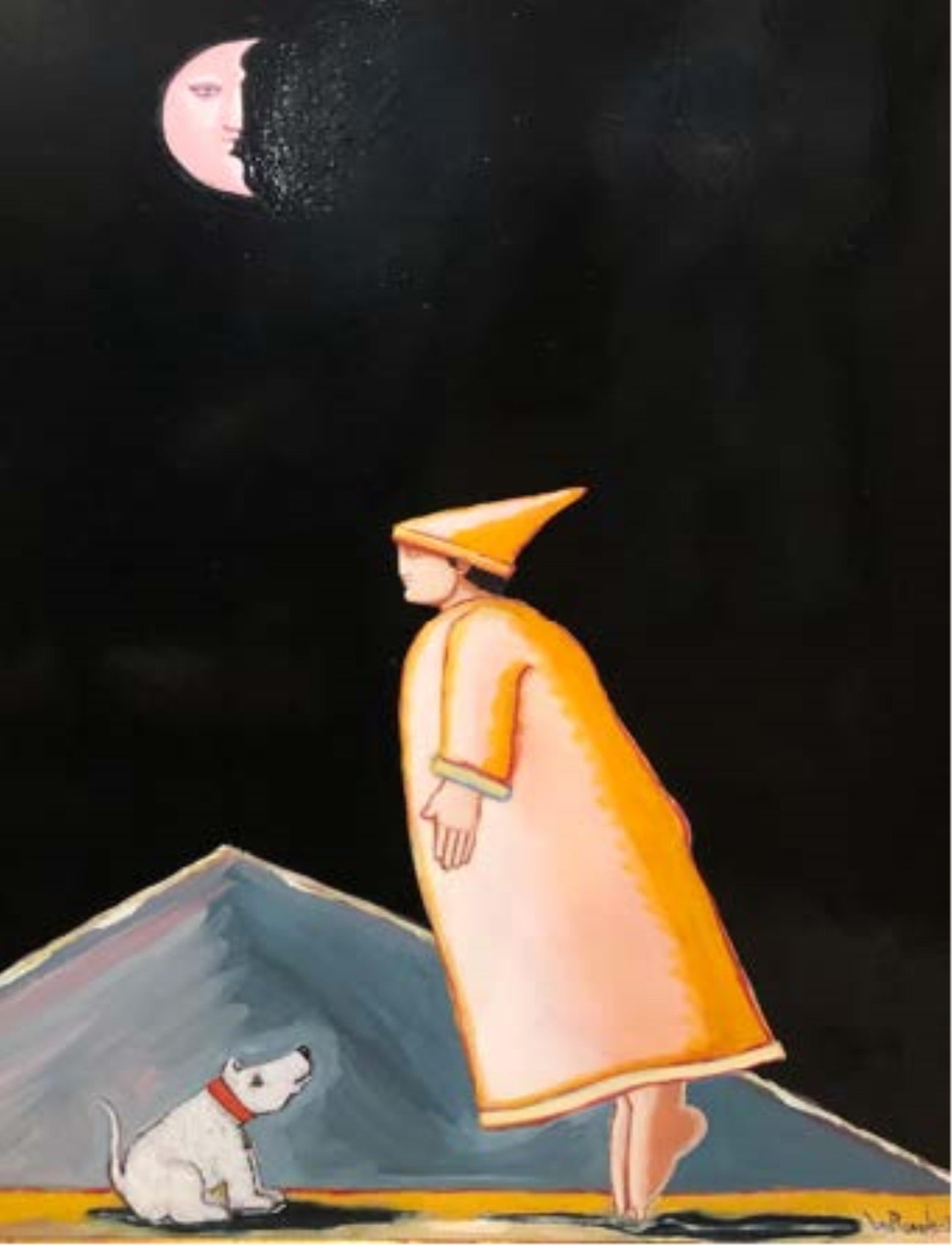 Martin Laborde, Whitey Loved to Watch as Bodo?s Toes Curled to Let Go the Earth, 1997, oil on canvas (1 of 4)