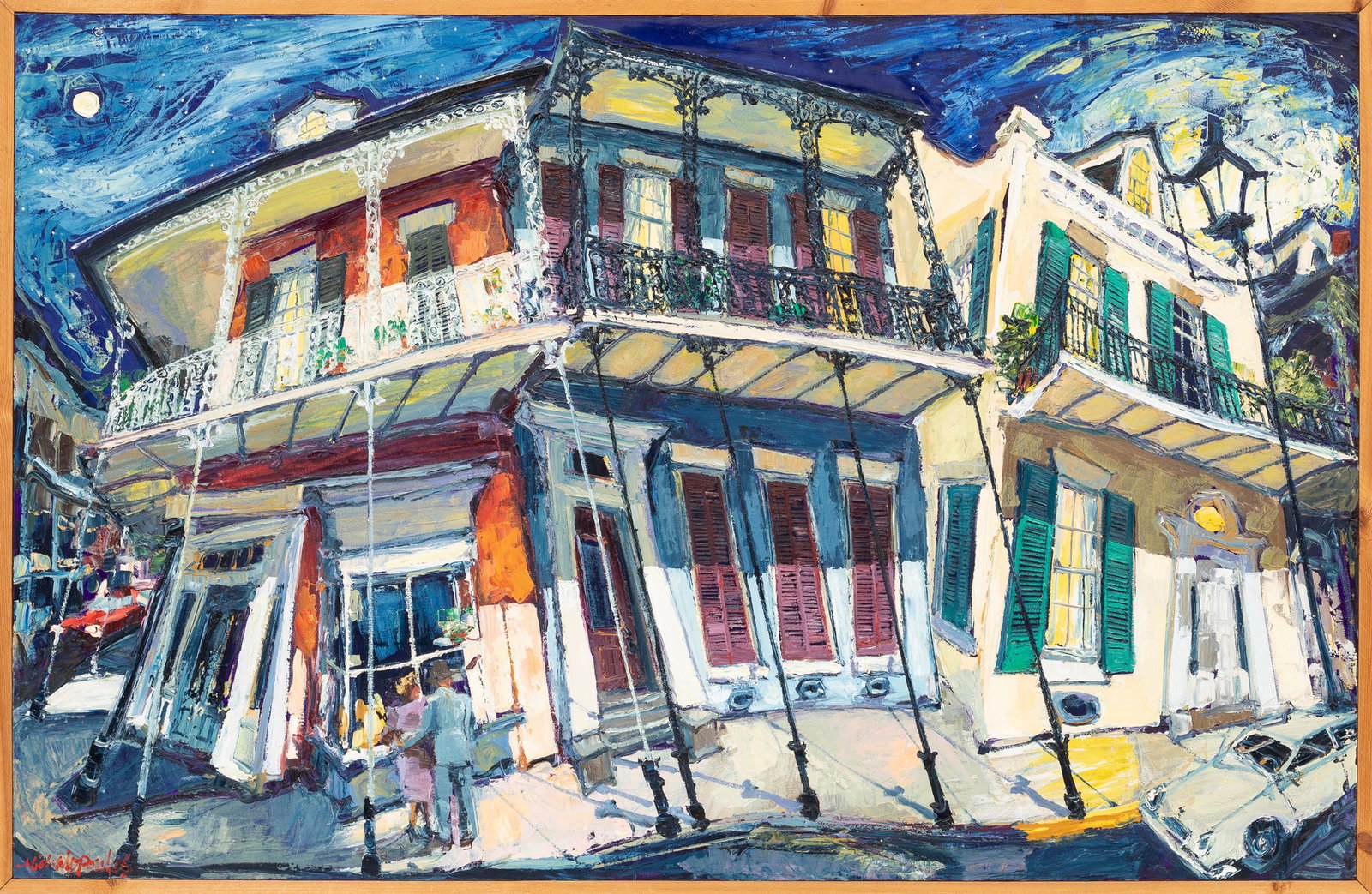 Large James Michalopoulos, Moondance, 1999, oil on canvas (1 of 5)
