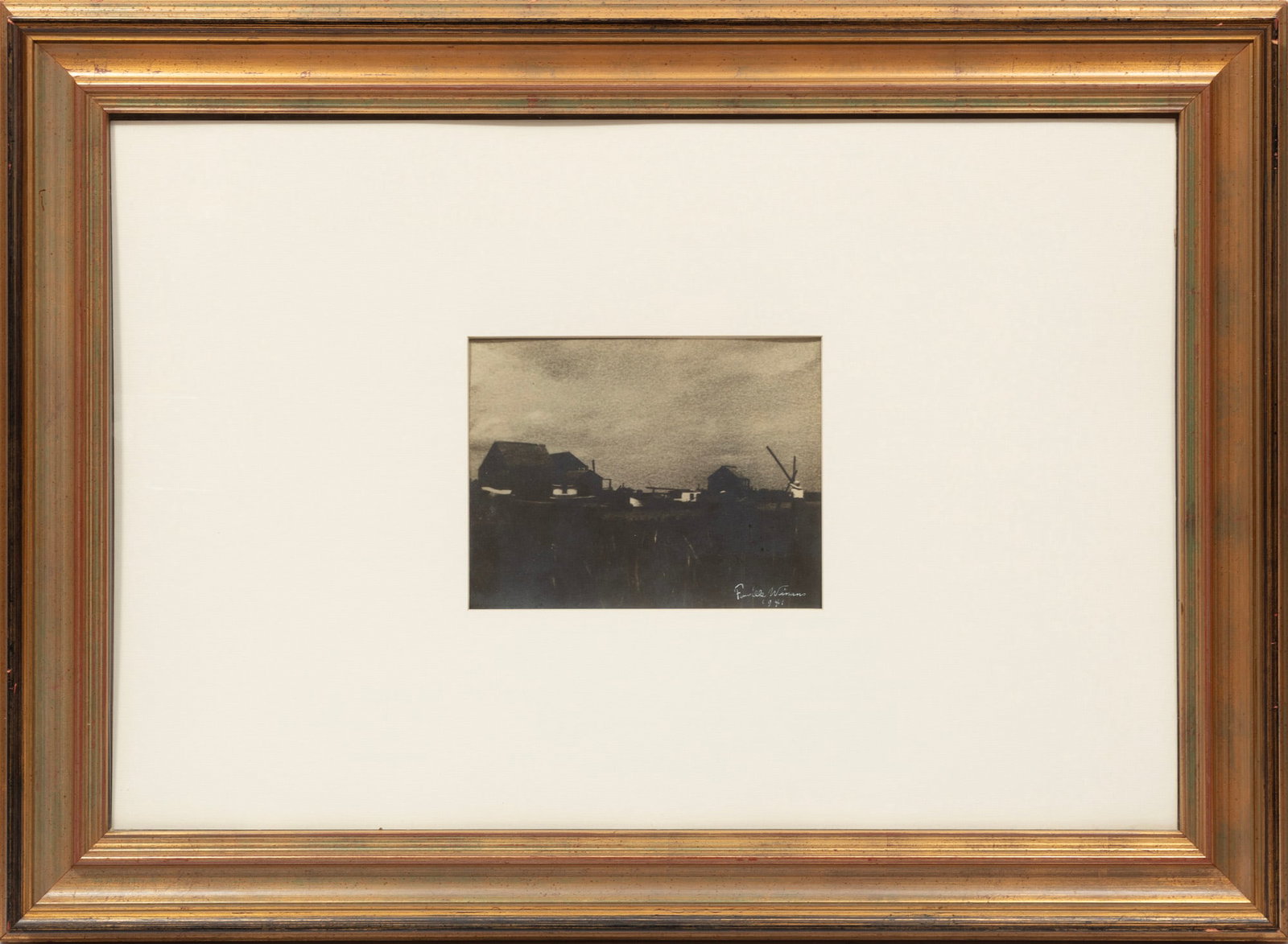 Fonville Winans, The Artist, 1941, gelatin silver print (1 of 4)