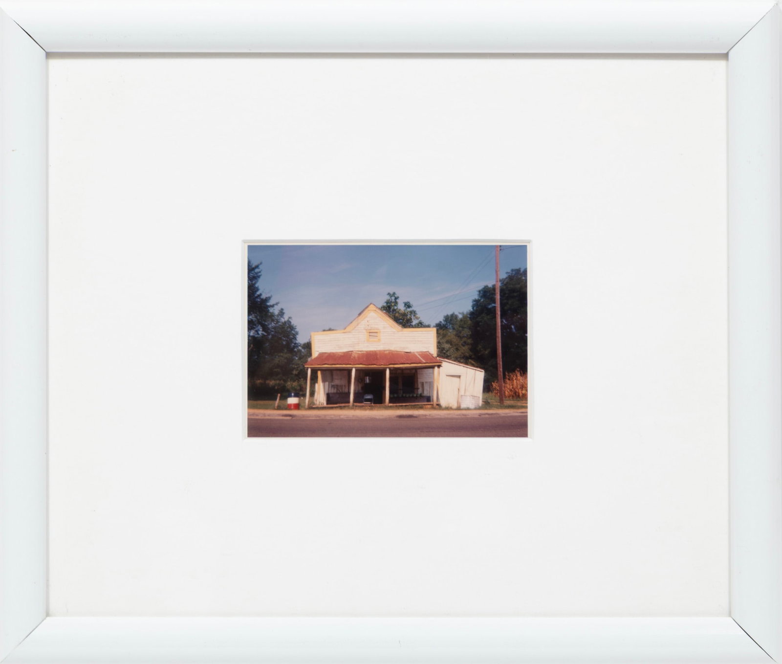 William Christenberry, T.B. Hick's Store - Newbern, Alabama, 1976/1995, chromogenic print on Kodak (1 of 3)