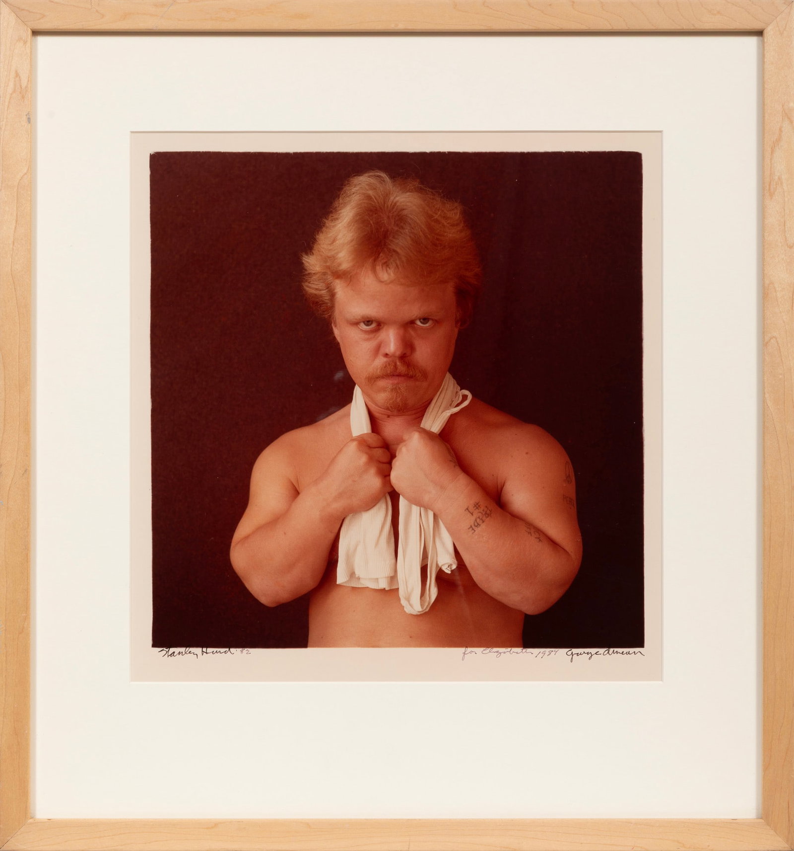 George Dureau, Stanley Hurd, 1982, c-print on Kodak paper (1 of 3)