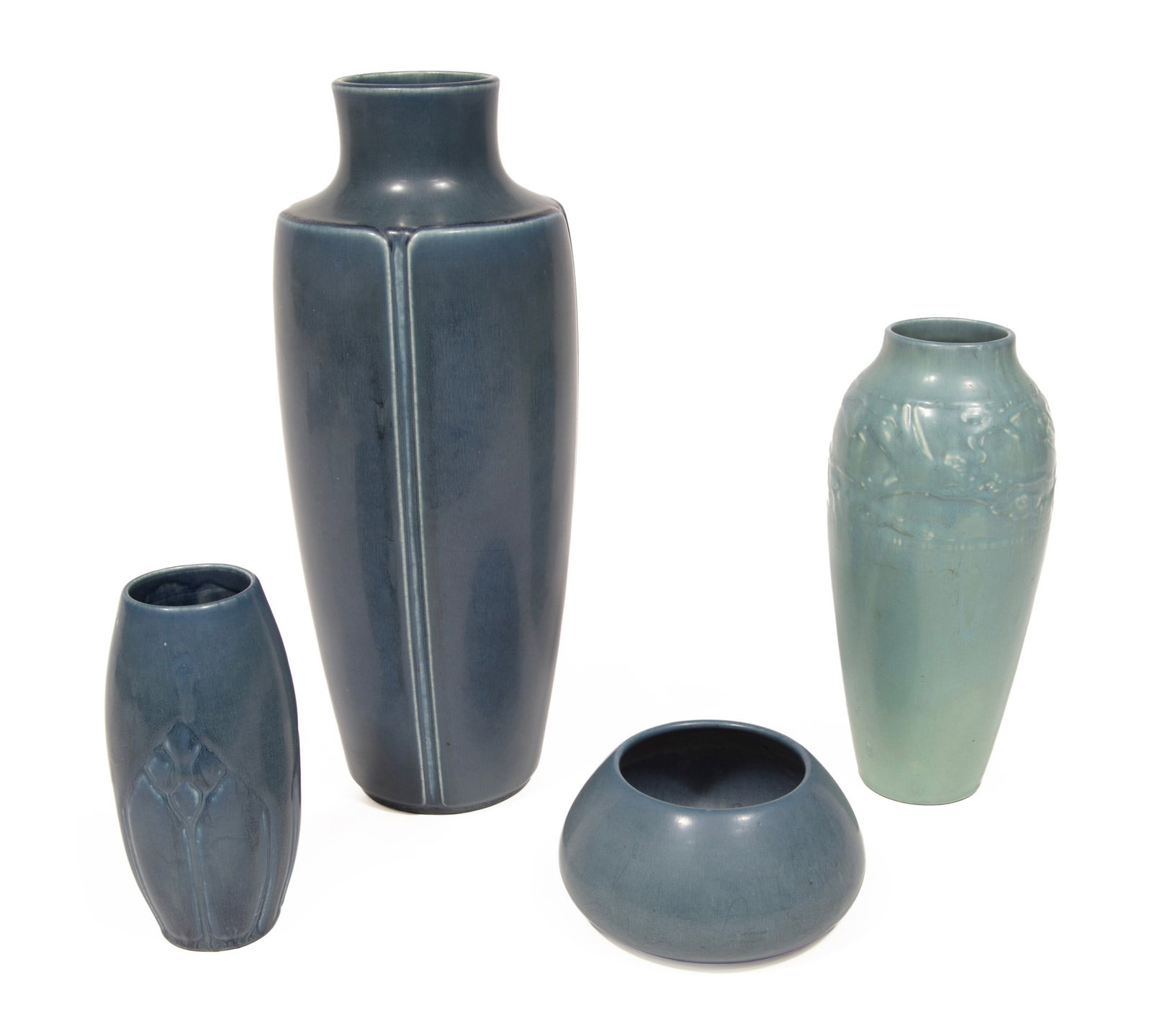 Four Antique Rookwood Art Pottery Vases (1 of 10)