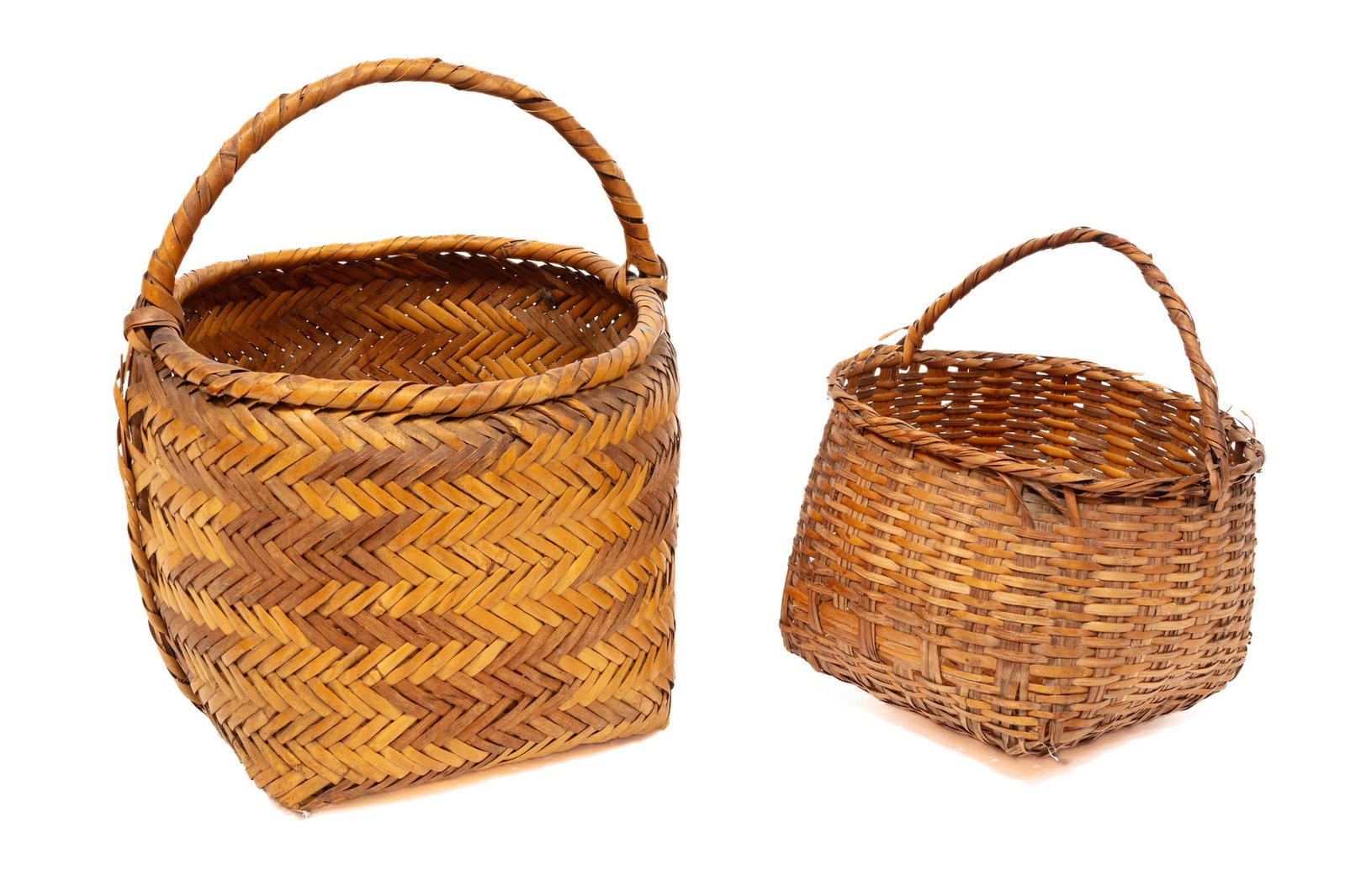 Two Indigenous Handled Baskets (1 of 4)