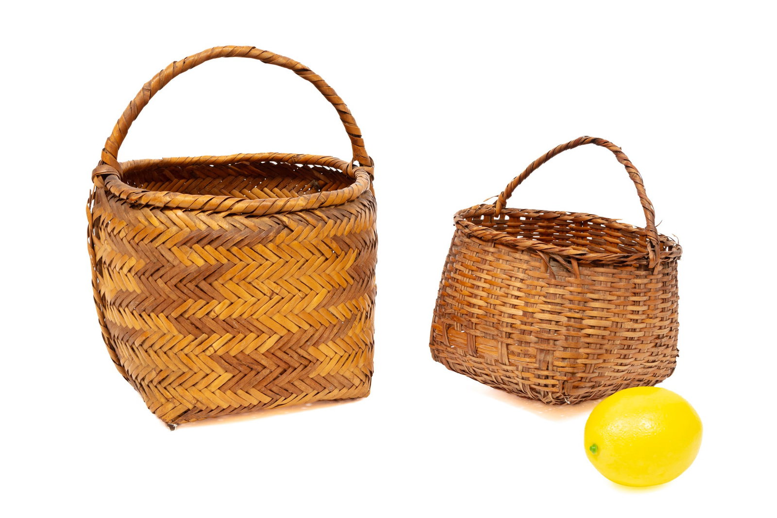 Two Indigenous Handled Baskets - 4