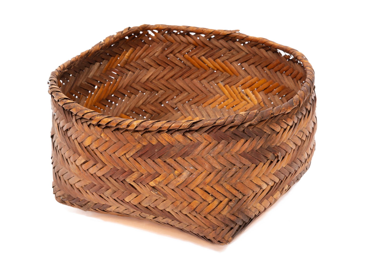 Choctaw Double-Weave Basket (1 of 4)