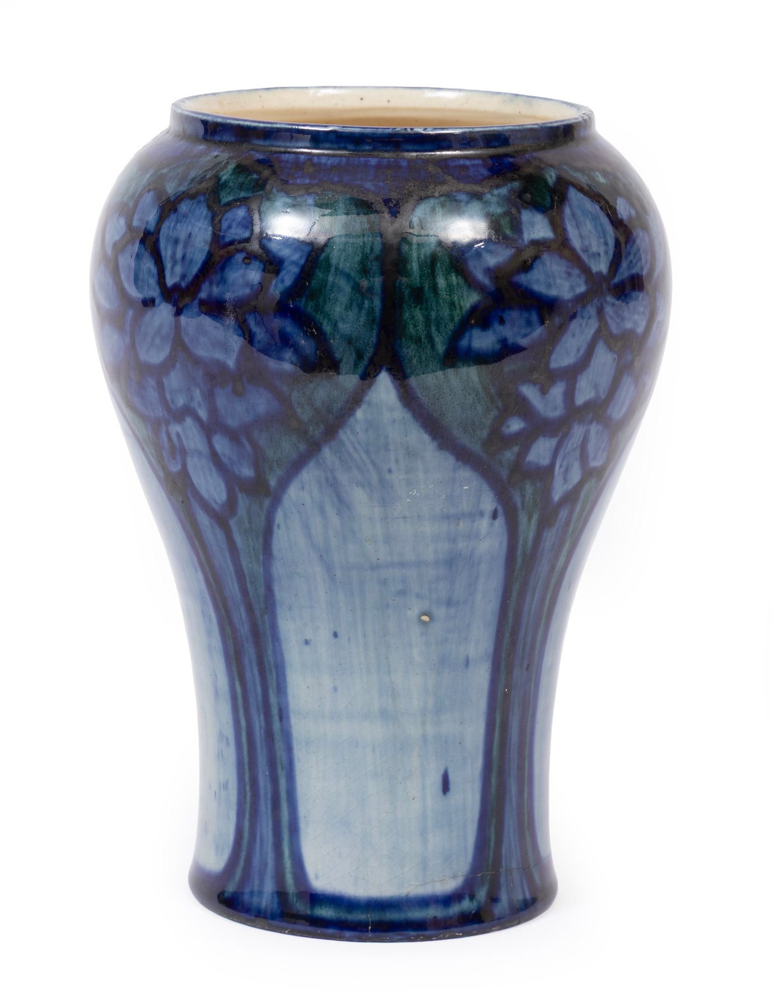Large Newcomb College Art Pottery High Glaze Vase decorated by Roberta Beverly Kennon (1 of 6)