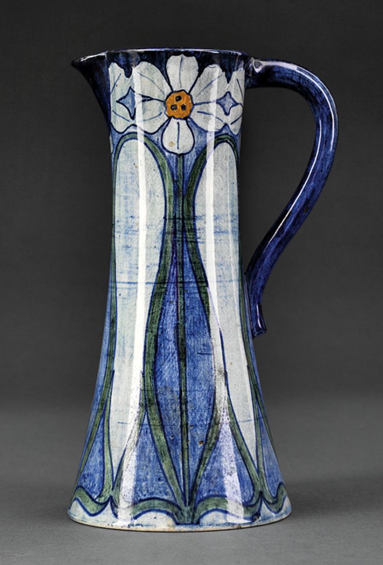 A College Art Pottery High Glaze Pitcher