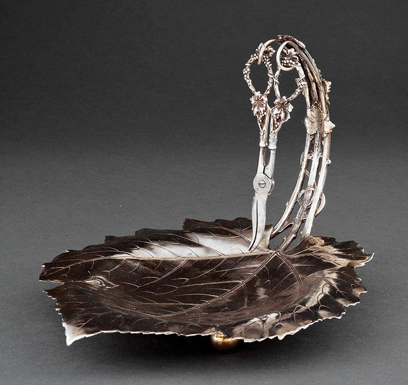 Sterling Silver Grape Stand, Redlich & Co.