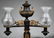 Gilt Brass, Bronze Argand Lamps, attr. Messenger - 2