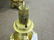 Brass and Gilt Bronze Two-Light Argand Chandelier - 4