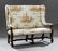 Ralph Lauren Carved Hardwood Settee