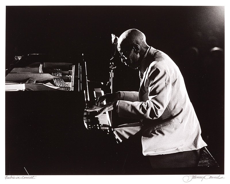 Johnny Donnels (American/New Orleans, 1924-2009): Johnny Donnels (American/New Orleans, 1924-2009), "Jazz Intermezzo", "Eubie in Concert", "Jazz on a Sunday Afternoon" and "Vesnice Mrtvych (Village of the Dead), Prague", 4 silver gelatin prints dry m