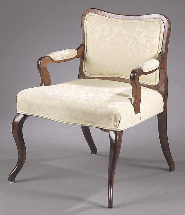 A Continental Palisanderwood Armchair