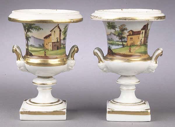 A Fine Pair of Diminutive Paris Porcel