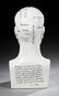 Porcelain Phrenology Head - 3