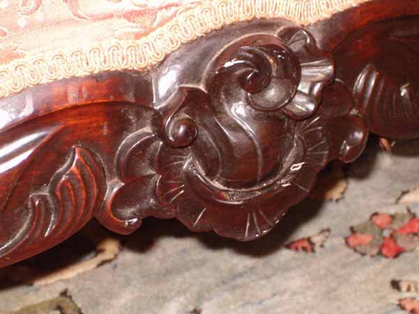 Laminated Rosewood Parlor Suite, J. & J.W. Meeks - 10