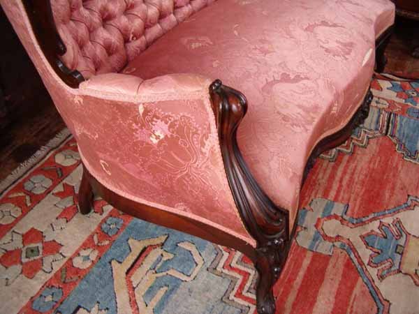 Laminated Rosewood Parlor Suite, J. & J.W. Meeks - 8