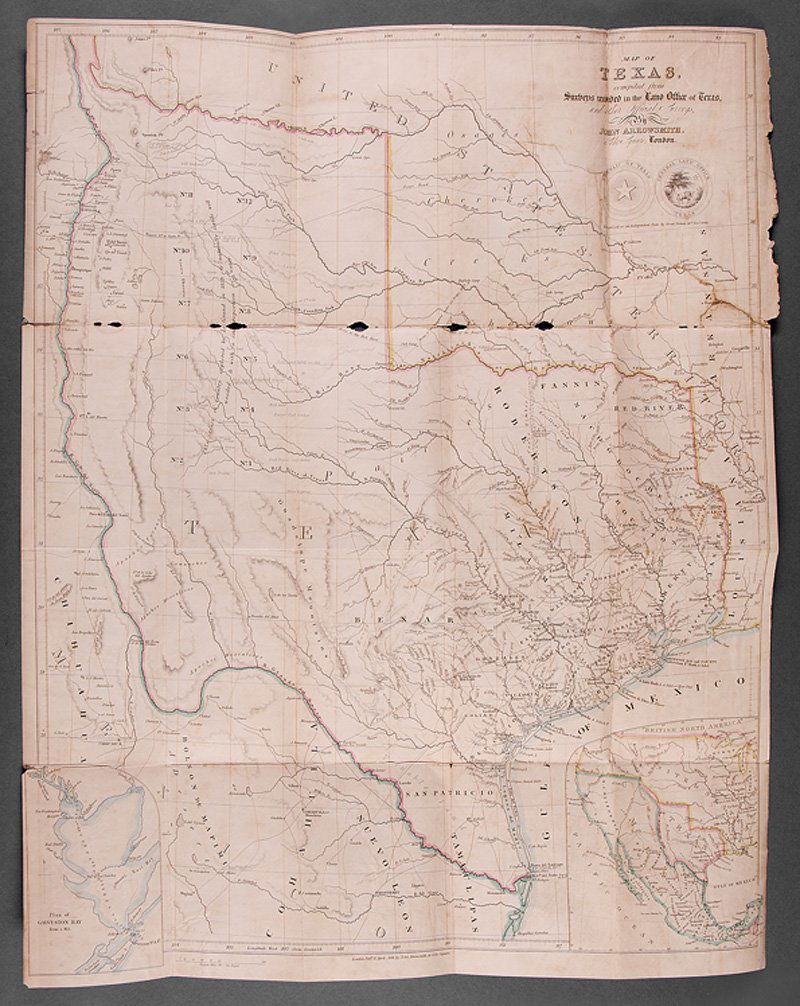 John Arrowsmith Map of Texas, 1841