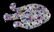Gold, Diamond, Ruby, Sapphire Panther Clip/Brooch