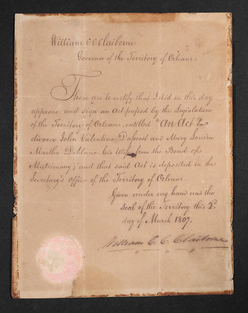 [Battle of New Orleans]: [Battle of New Orleans], 3 manuscripts incl. autographed document signed Gen. David B. Morgan, general orders to "keep every commissioned officer and soldier at his quarters during this present alarm"