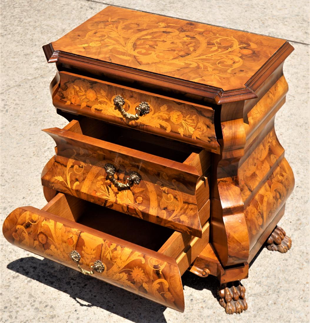 Marquetry Inlaid Side Table (1 of 1)