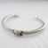 David Yurman Sterling &18k WG Diamond Bracelet