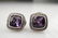 David Yurman Amethyst Earrings with White Diamonds 18k - 2