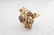Estate Ring 18k YG 1.5 CT Center Ruby sz 6 - 3
