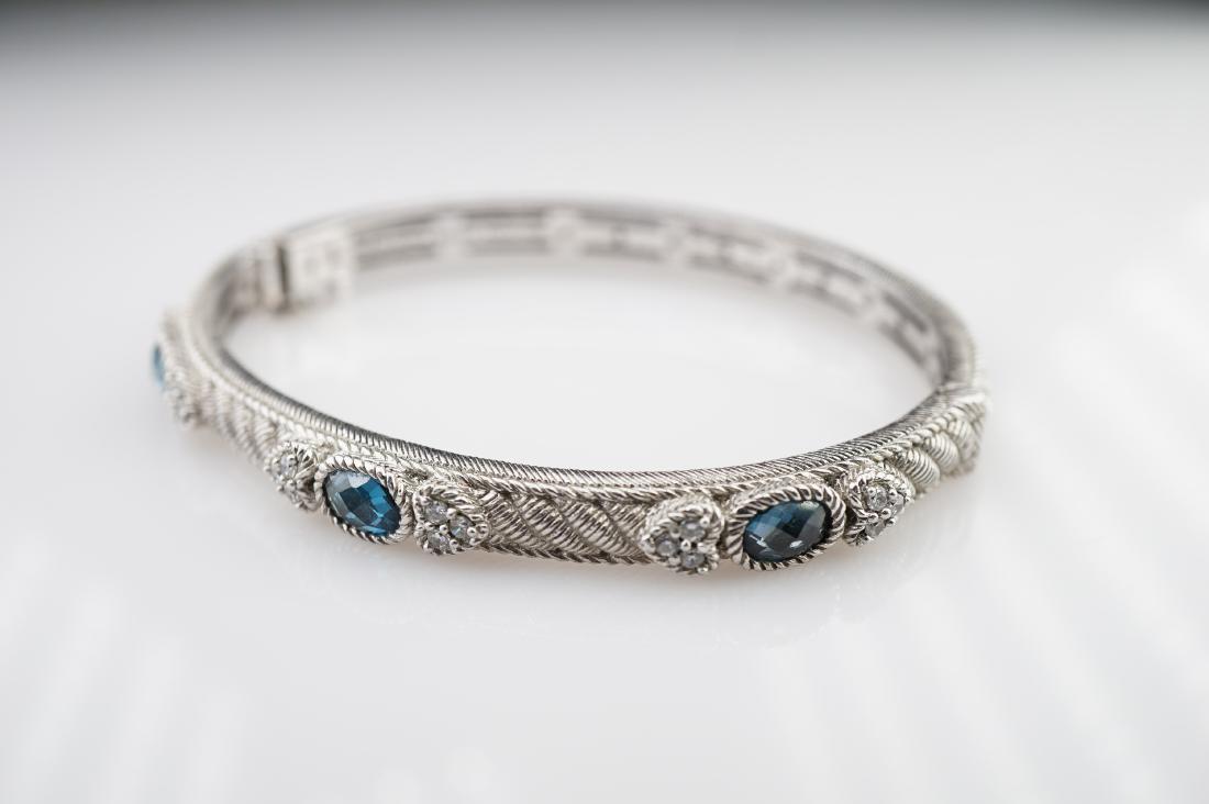 Judith Ripka Sterling Silver Bracelet (1 of 3)