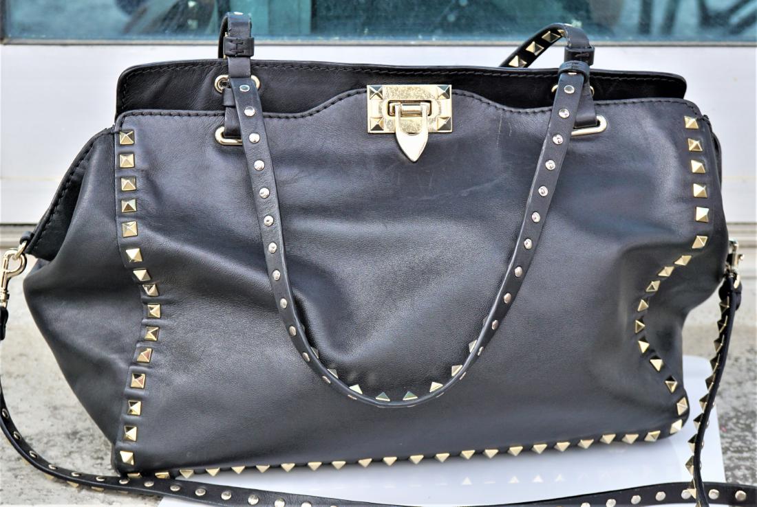 Valentino Rockstud Lambskin Studded Purse (1 of 5)
